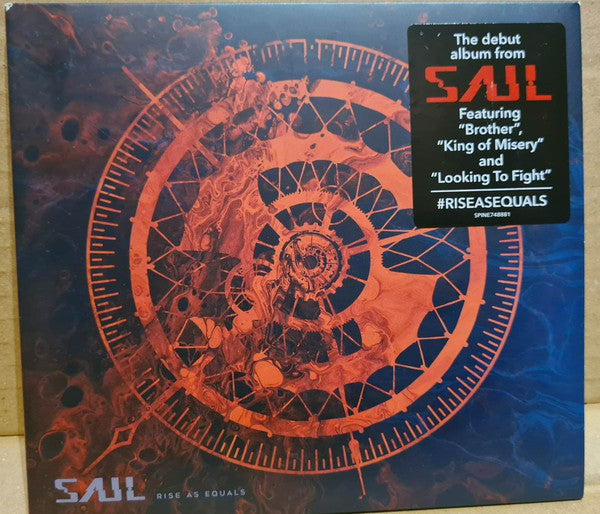Saul (26) - Rise As Equals (CD, Album, Dig)