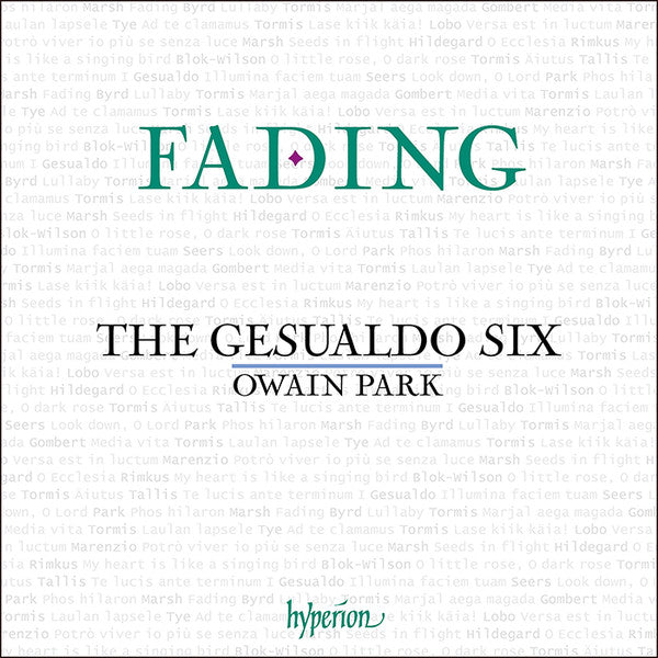The Gesualdo Six, Owain Park - Fading (LP, Album)