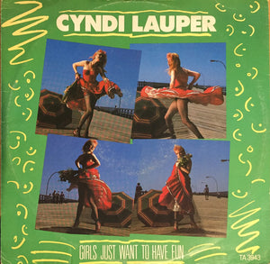 Cyndi Lauper - Girls Just Want To Have Fun (12", Single, CBS)