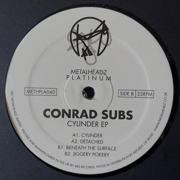 Conrad Subs - Cylinder EP (12", EP)