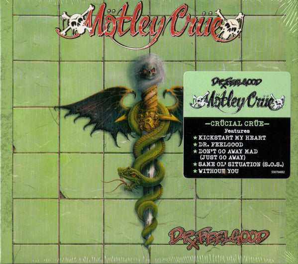 Mötley Crüe - Dr. Feelgood (CD, Album, RE, RM, Dig)