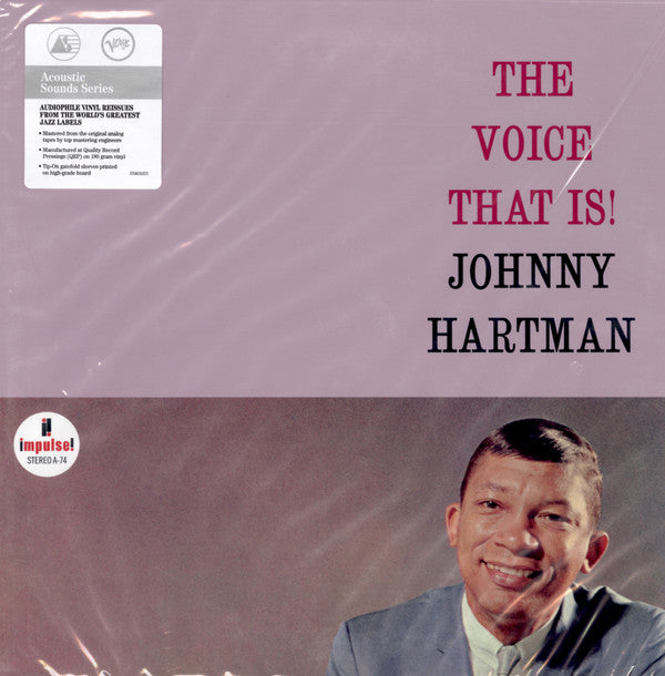 Johnny Hartman - The Voice That Is! (LP, Album, RE)