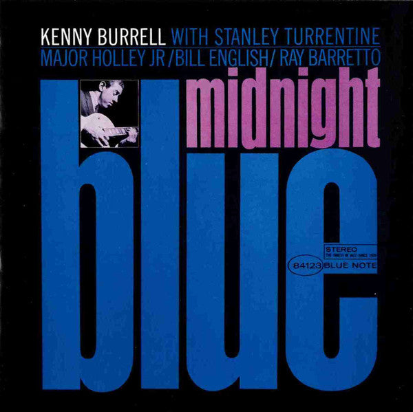 Kenny Burrell - Midnight Blue (CD, Album, RE, RM, RP, Opt)