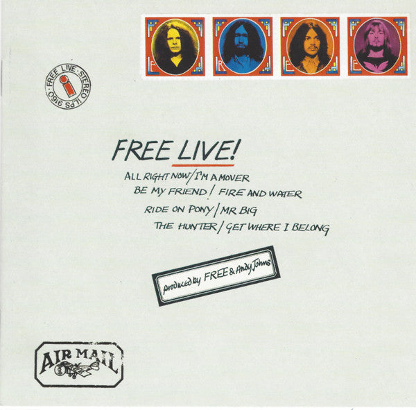 Free - Free Live! (CD, Album, RE, RM)