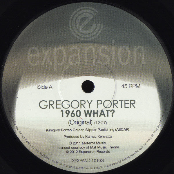 Gregory Porter - 1960 What? (12", Ltd, RE, RP, 180)