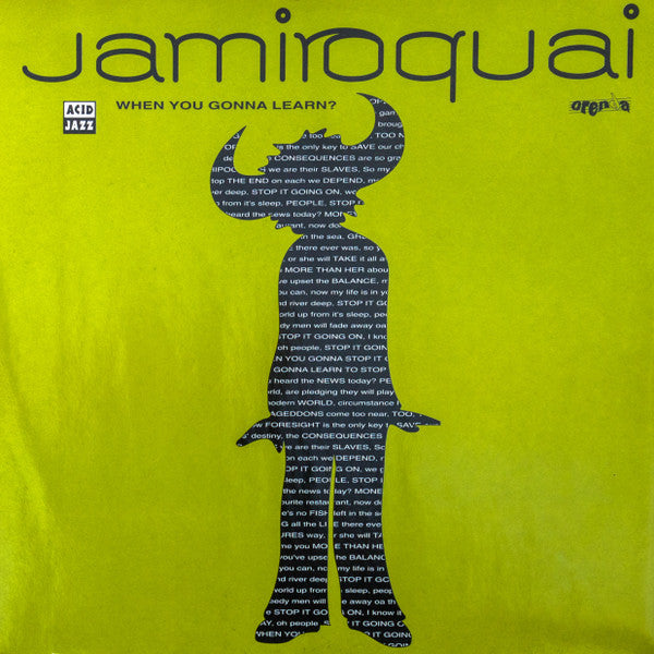 Jamiroquai - When You Gonna Learn (12", Single)