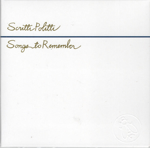 Scritti Politti - Songs To Remember (CD, Album, RE)