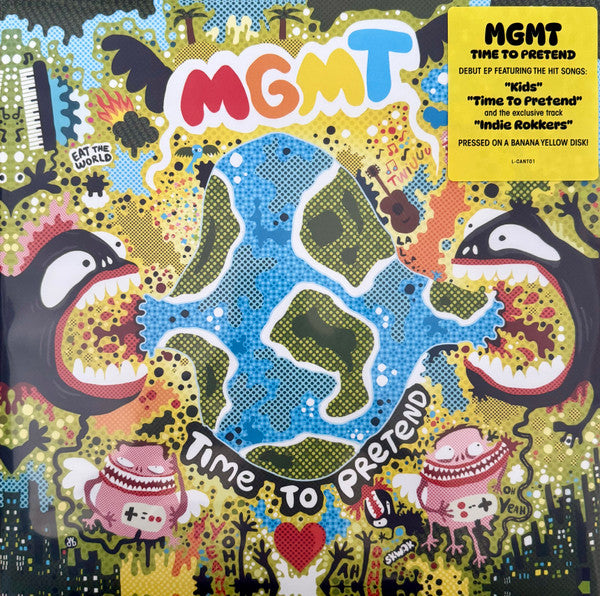 MGMT - Time To Pretend (12", EP, Yel)