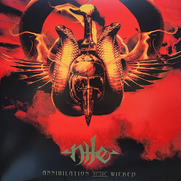 Nile (2) - Annihilation Of The Wicked (LP, Red + LP, S/Sided, Etch, Red + Album, Ltd, RE)