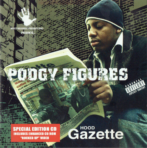 Podgy Figures - Hood Gazette (CD, Album, Enh, S/Edition)