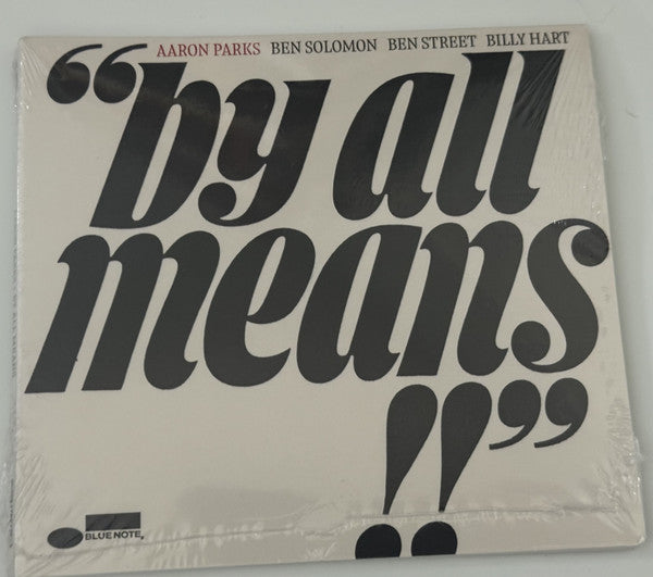 Aaron Parks - By All Means (CD, Album)