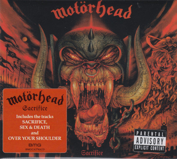 Motörhead - Sacrifice (CD, Album, RE, Dig)