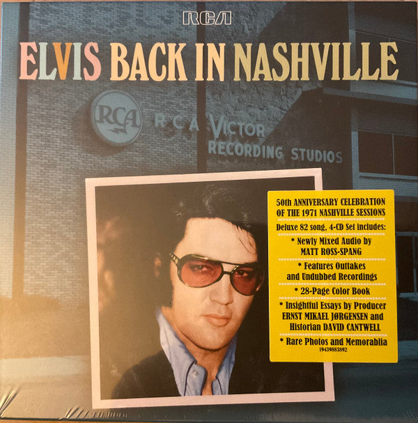 Elvis* - Elvis Back In Nashville (4xCD, Comp, RM + Box, Dlx)