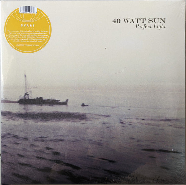 40 Watt Sun - Perfect Light (2xLP, Album, Yel + 12", Single, Yel + Ltd)