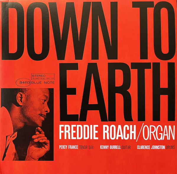 Freddie Roach - Down To Earth (LP, Album, RE, 180)
