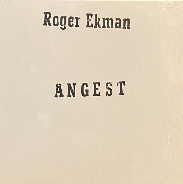 Roger Ekman - Ångest (LP, Album, RE, RM)