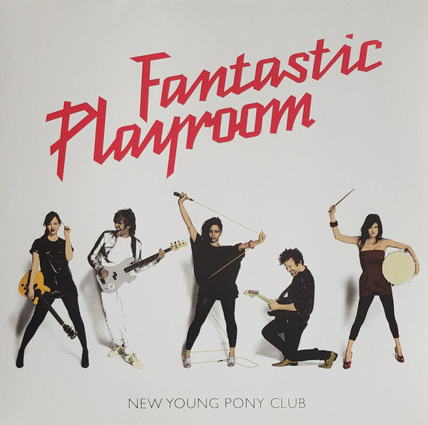 New Young Pony Club - Fantastic Playroom (LP, Album, RE, Pin)