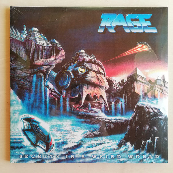 Rage (6) - Secrets In A Weird World (2xLP, Album, Ltd, RE, Blu)