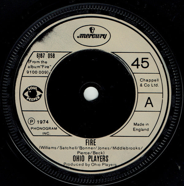 Ohio Players - Fire (7", Single)