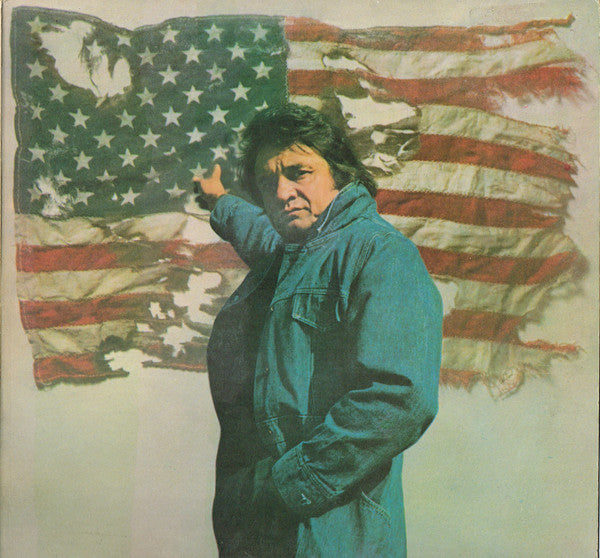 Johnny Cash - Ragged Old Flag (LP, Album)