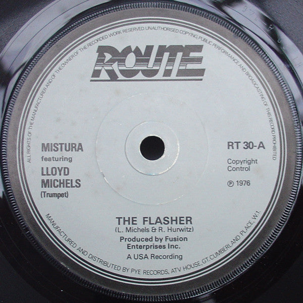 Mistura (2) Featuring Lloyd Michels - The Flasher (7", Sol)