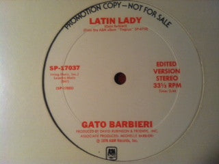 Gato Barbieri - Latin Lady (12", Promo)