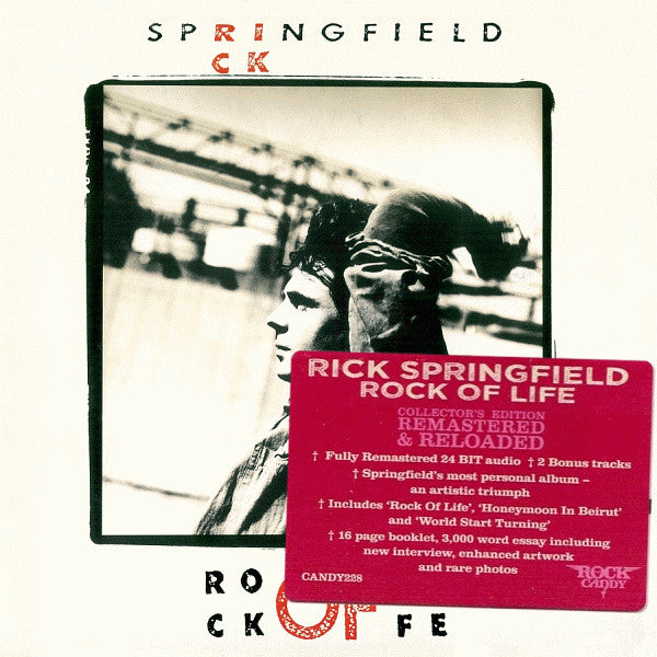 Rick Springfield - Rock Of Life (CD, Album, RE, RM)