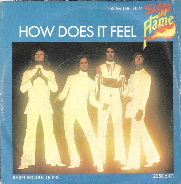 Slade - How Does It Feel (7", Single, Red)