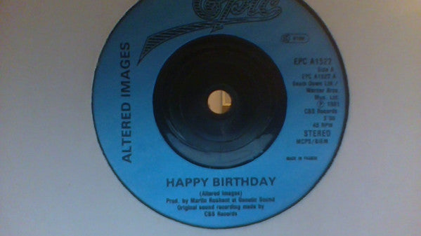 Altered Images - Happy Birthday (7", Single)
