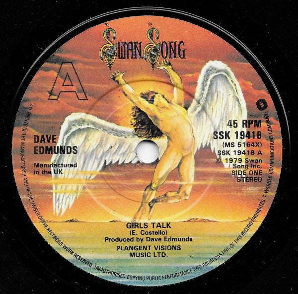 Dave Edmunds - Girls Talk (7", Single)