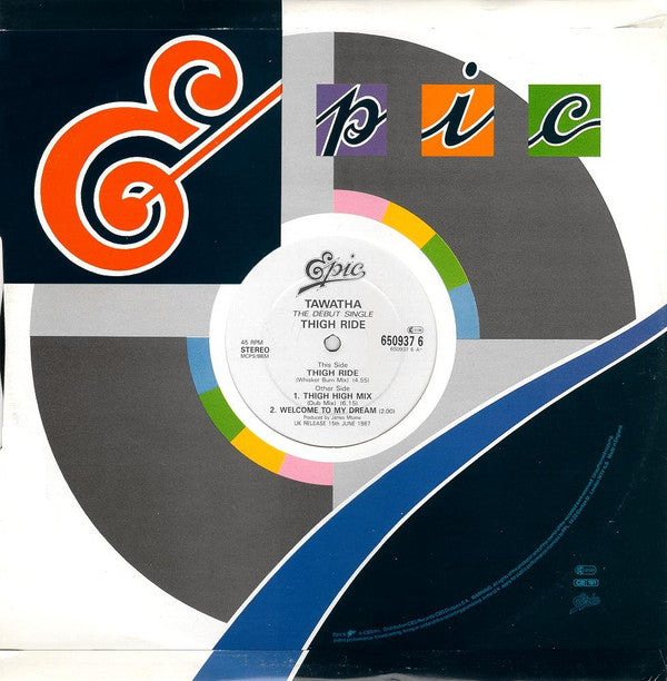 Tawatha - Thigh Ride (Whisker Burn Mix) (12", Promo)