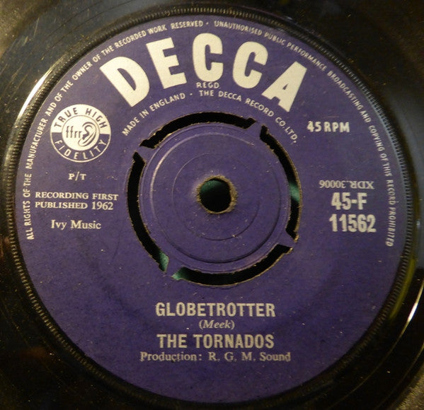 The Tornados - Globetrotter (7", Single)