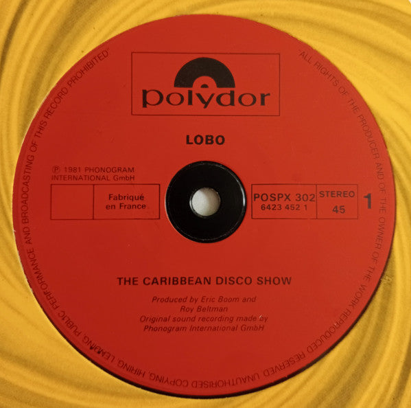 Lobo - The Caribbean Disco Show / Caribbean Music (12")