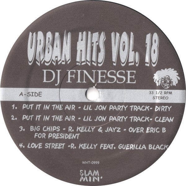 DJ Finesse - Urban Hits Vol. 18 (12", Unofficial)