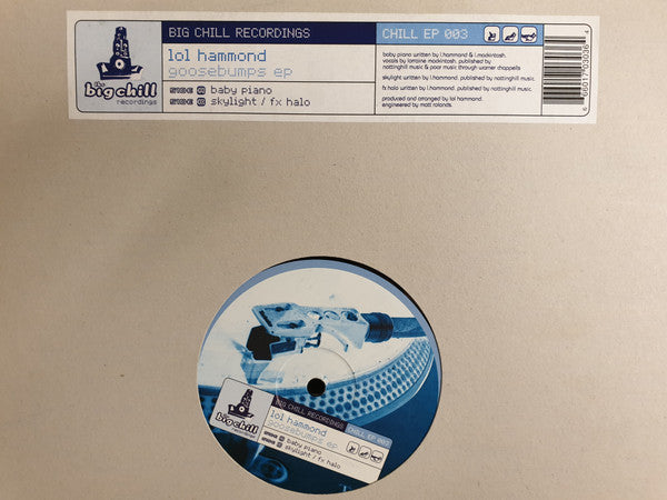 Lol Hammond - Goosebumps EP (12", EP)