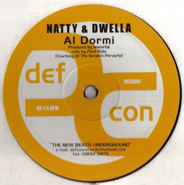 Natty & Dwella - War / Al Dormi (12")
