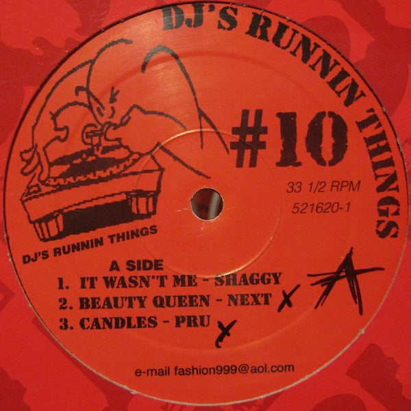 Various - DJ's Runnin Things #10 (12", Unofficial)