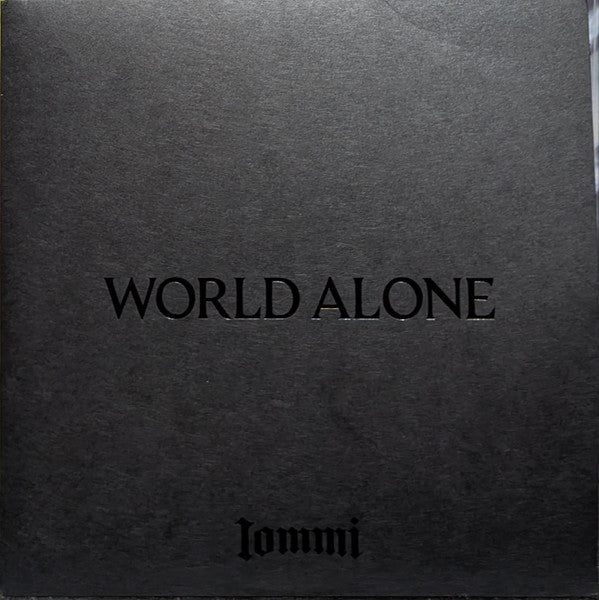 Iommi* - World Alone (7", Single)