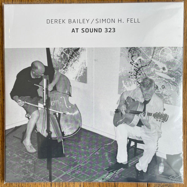 Derek Bailey / Simon H. Fell - At Sound 323 (2xLP, Album, Ltd, RE, RM, Whi)