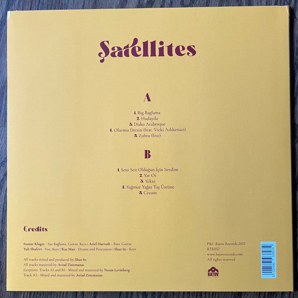 Şatellites - Şatellites (LP, Album, Ltd, Tra)