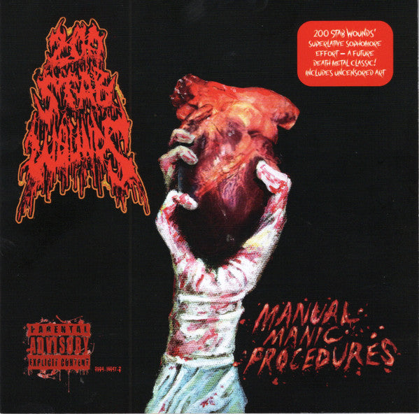 200 Stab Wounds - Manual Manic Procedures (CD, Album)