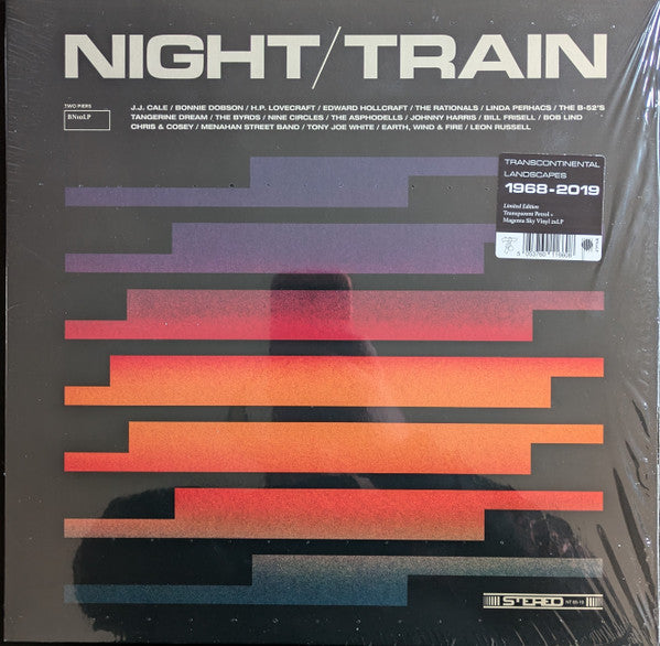 Various - Night/Train - Transcontinental Landscapes 1968-2019 (2xLP, Comp, Ltd, Tra)