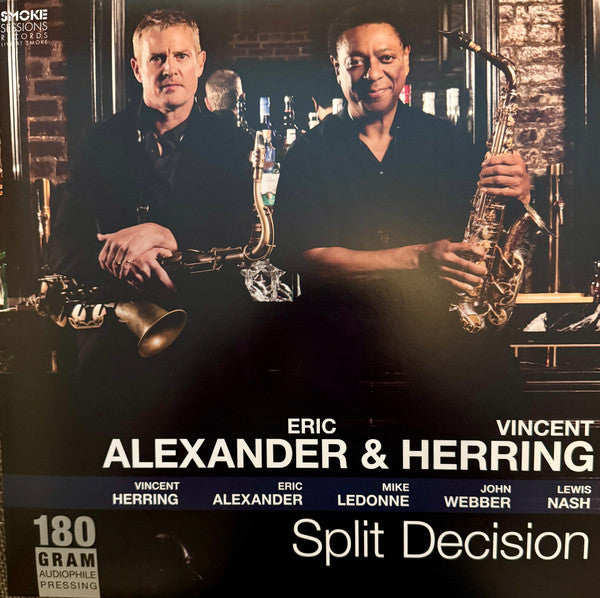 Eric Alexander & Vincent Herring - Split Decision (LP, Album, Ltd)