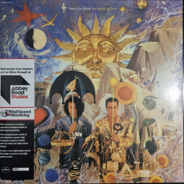 Tears For Fears - The Seeds Of Love (LP, Album, RE, RM)