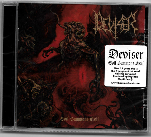 Deviser - Evil Summons Evil (CD, Album)