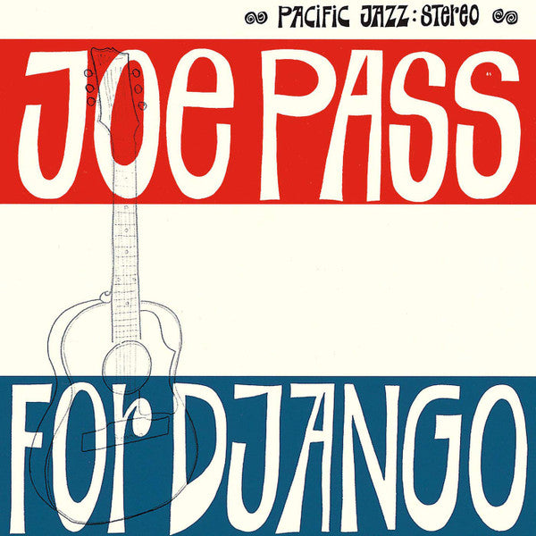 Joe Pass - For Django (LP, Album, RE, 180)