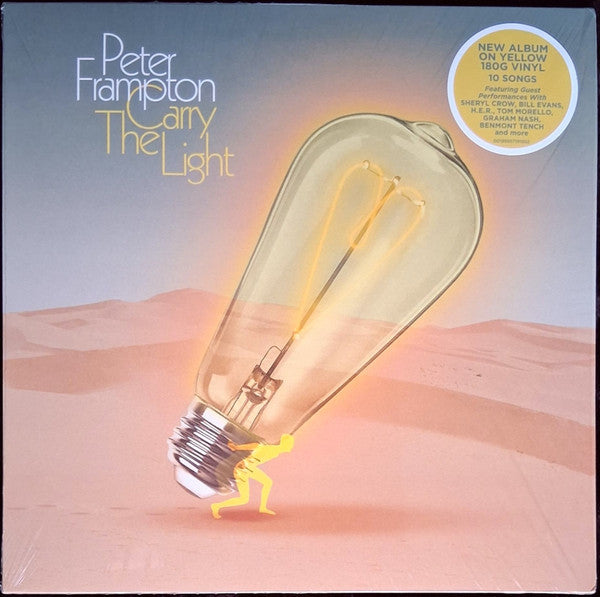Peter Frampton - Carry The Light (LP, Album, Ltd, Yel)