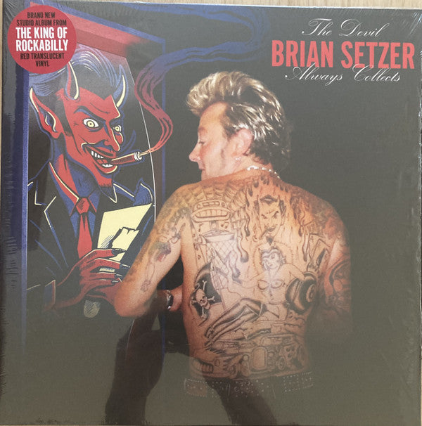 Brian Setzer - The Devil Always Collects (LP, Album, Ltd, Red)