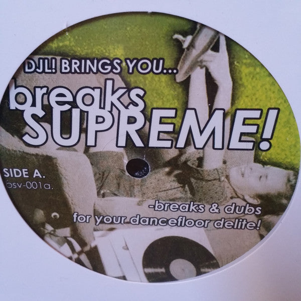 DJL! - DJL! Brings You... breaks SUPREME! (12", MiniAlbum)
