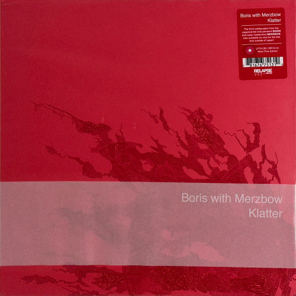 Boris (3) With Merzbow - Klatter (LP, Album, RE, Pin)